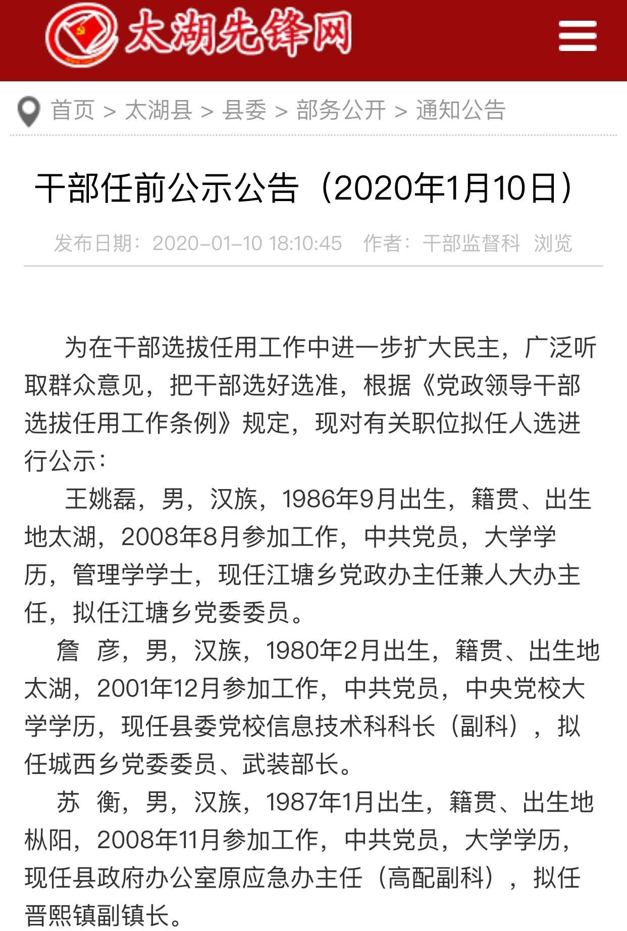 合肥干部任前公示解读，最新人事动态解析