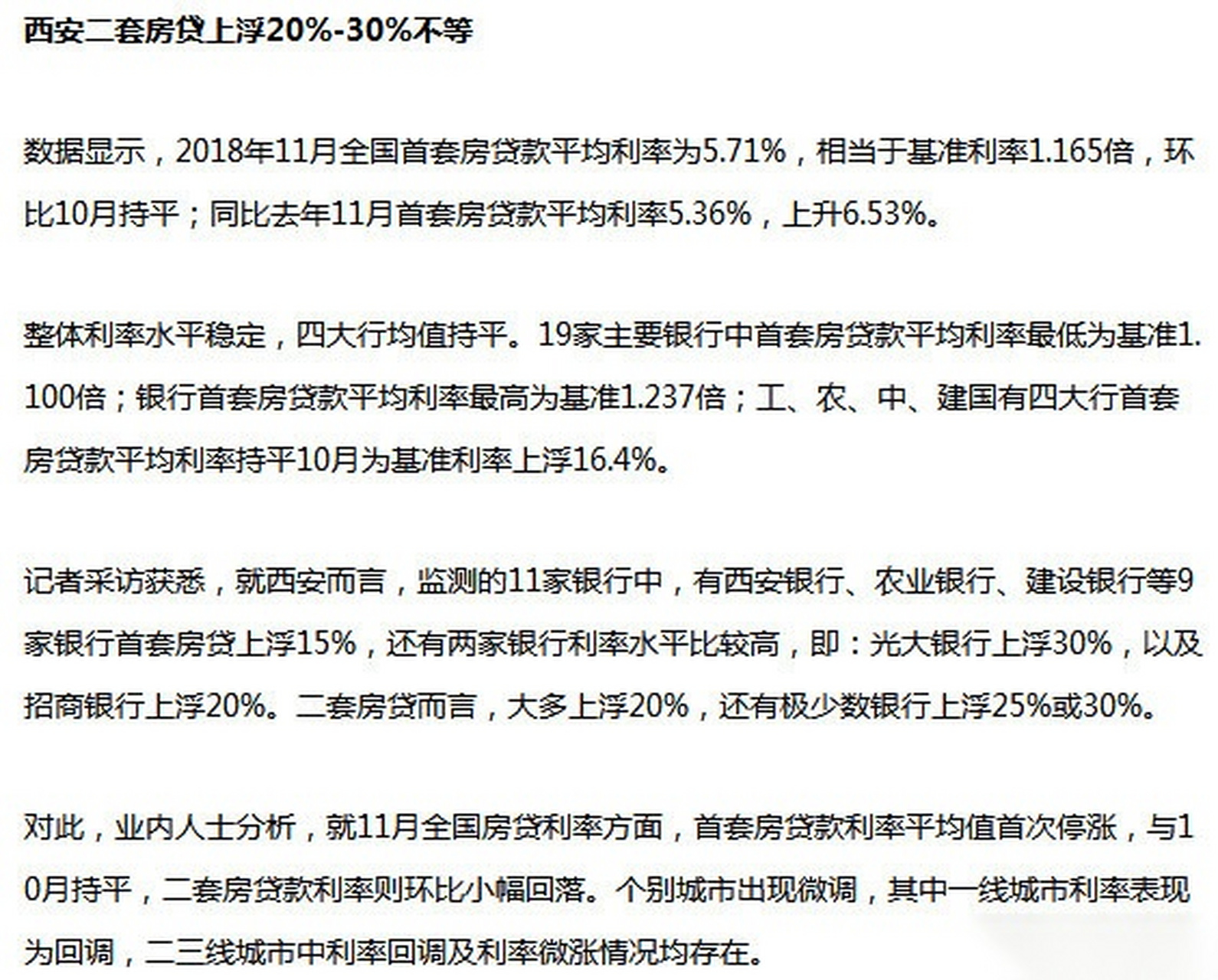 西安最新房贷利率，购房者的新视角