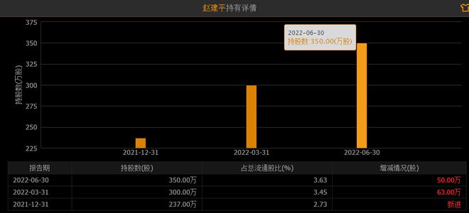 赵建平最新持股，敏锐捕捉市场风向的标志