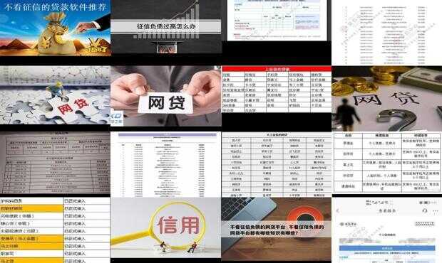 解读最新不查征信的网贷运作机制与潜在风险