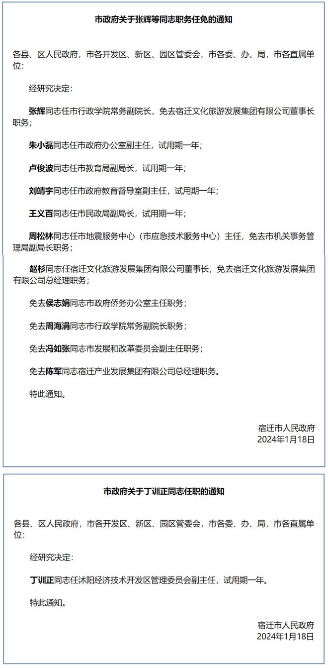 黔江区人事任免动态更新